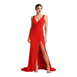 Mac Duggal Gown Size 8 Red